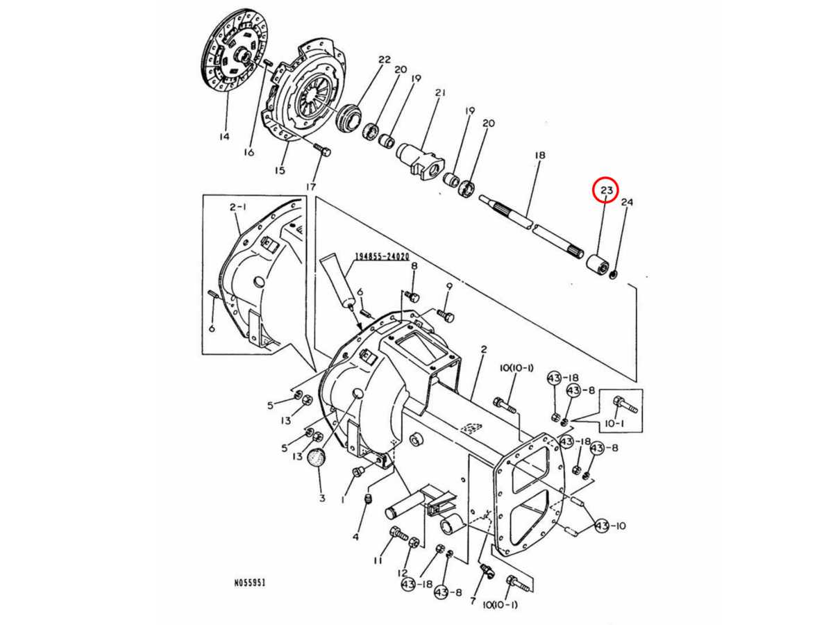 yanmar tractor parts diagram