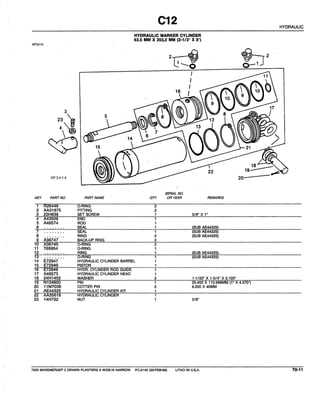 jd 7000 planter parts diagram