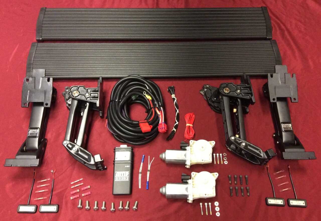 amp research powerstep parts diagram