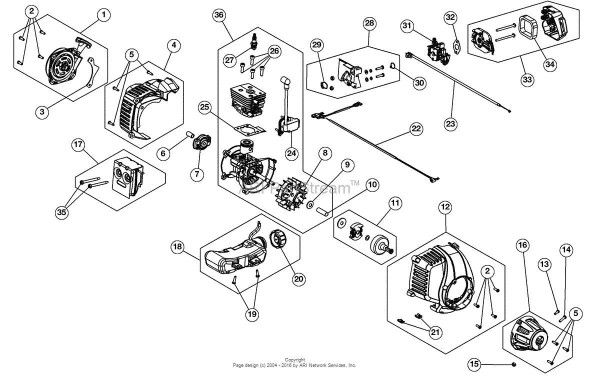 craftsman 27cc weed wacker parts diagram