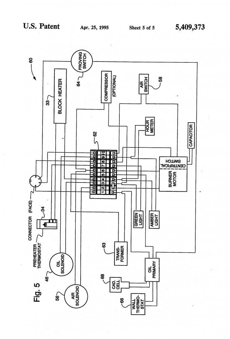 oil furnace parts diagram