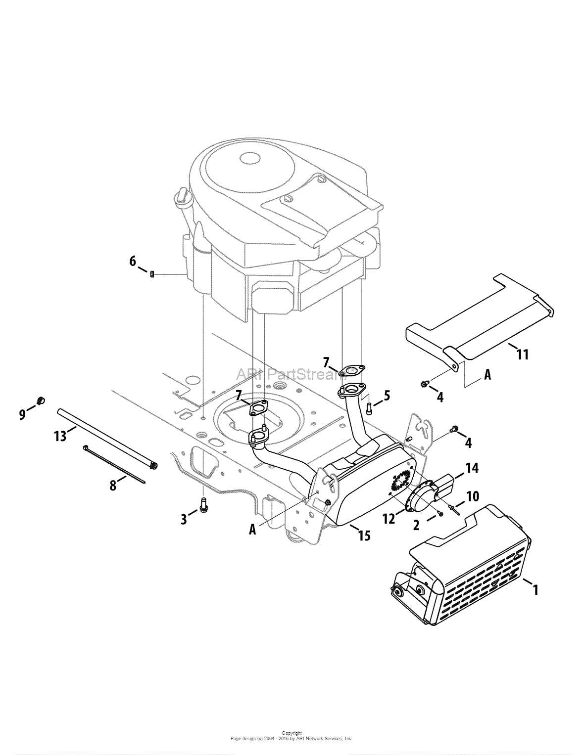 craftsman gt5000 parts diagram