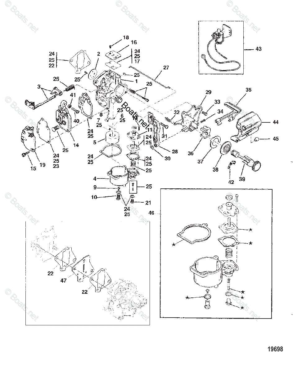 mercury 9.9 4 stroke parts diagram