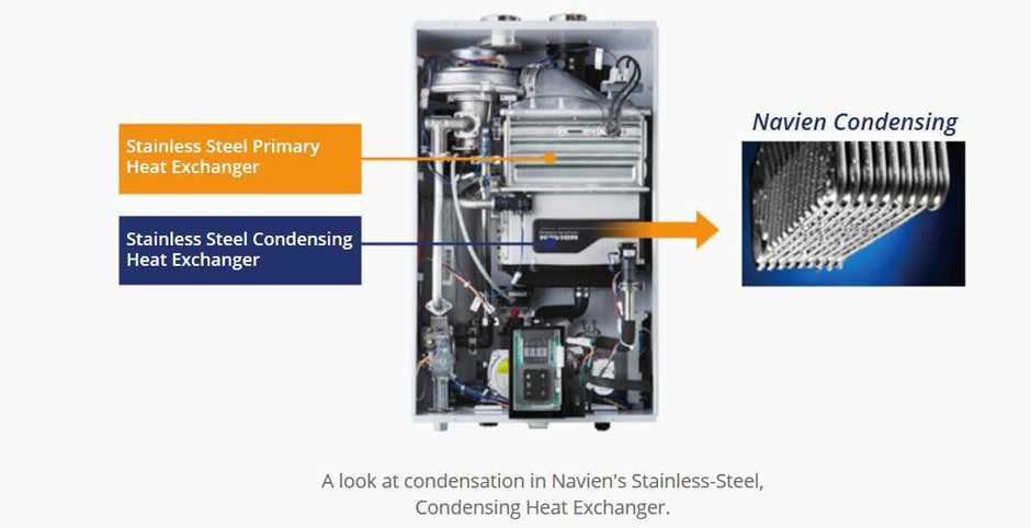 navien water heater parts diagram