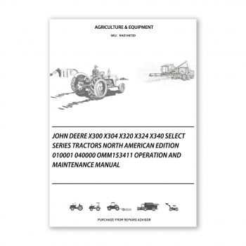 john deere x340 parts diagram