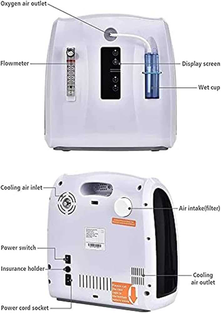 oxygen concentrator parts diagram