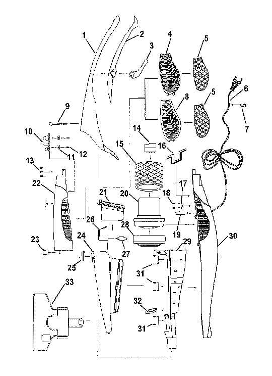 hoover fh50250 parts diagram