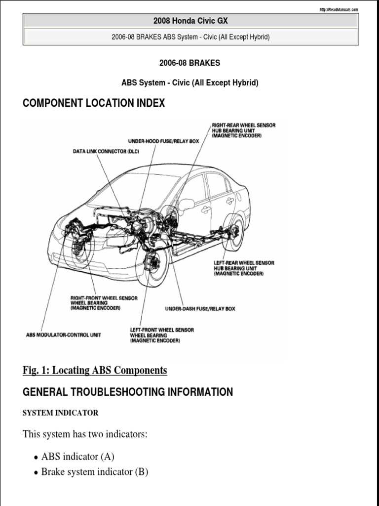 2008 honda civic parts diagram