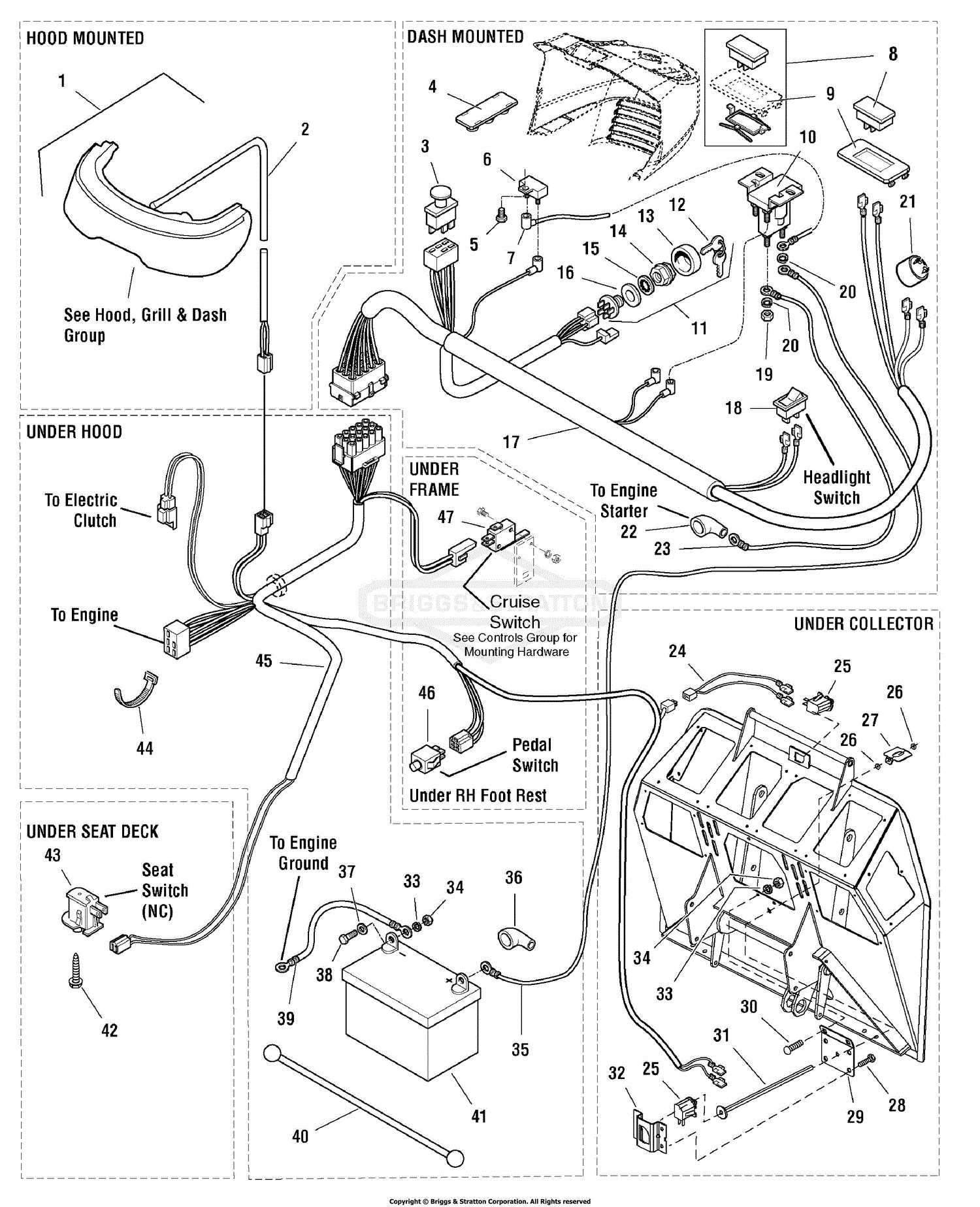 18 hp briggs and stratton parts diagram