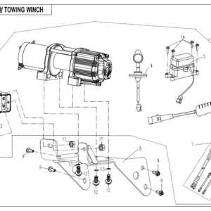 winch parts diagram