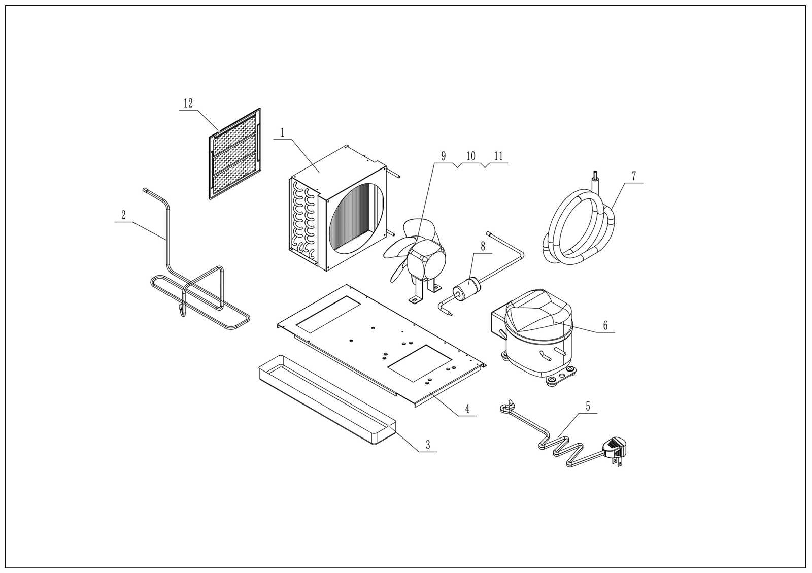 frigidaire stackable washer dryer parts diagram