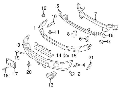 front end parts diagram