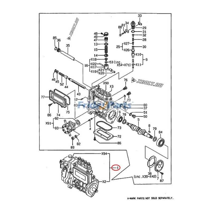 fuel pump parts diagram