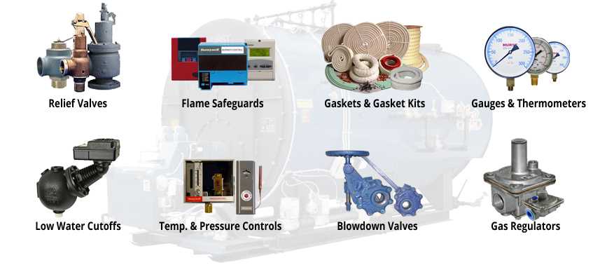 gas boiler parts diagram