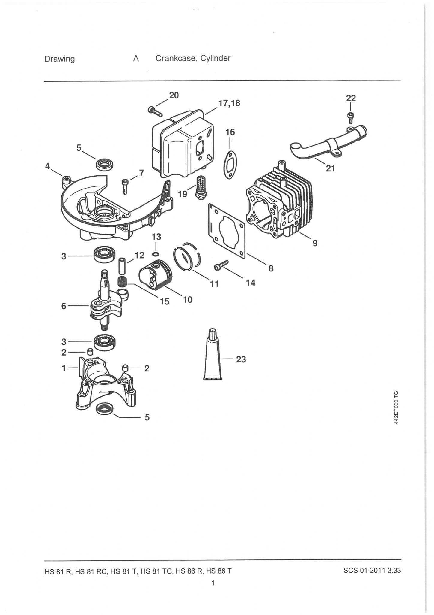 stihl trimmer parts diagrams