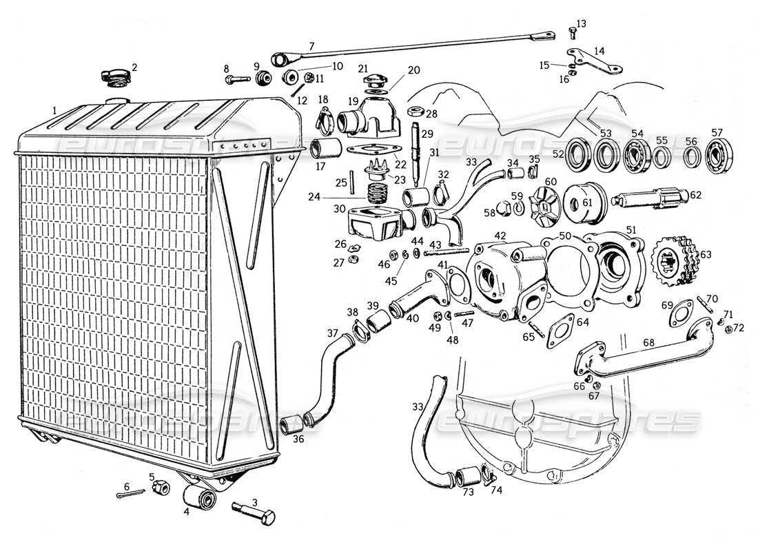 ford 5000 tractor parts diagram