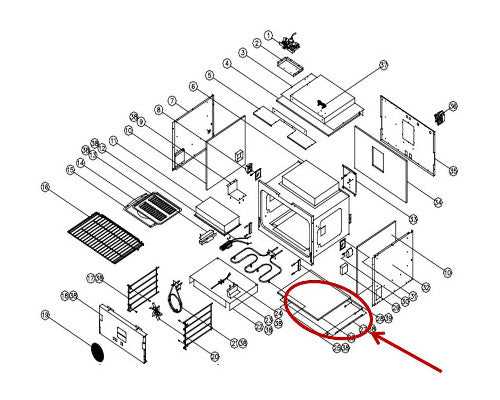 ge gas range parts diagram