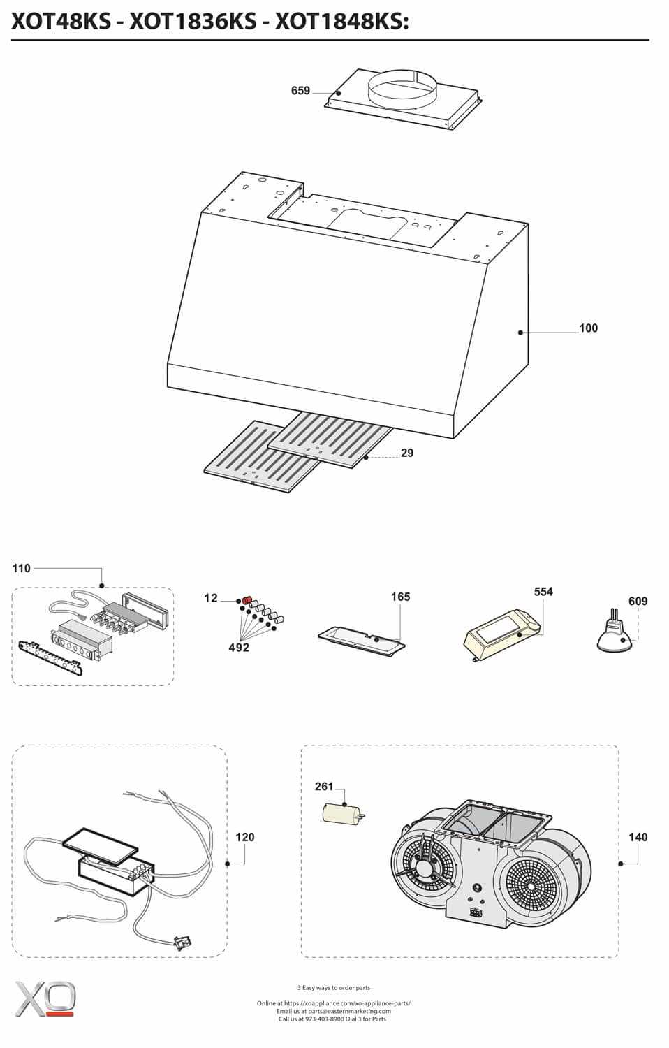 ge range parts diagram