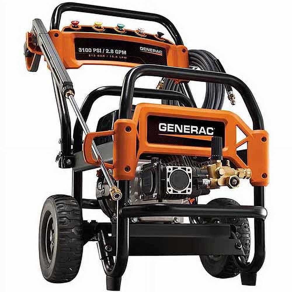 generac 2900 psi pressure washer parts diagram