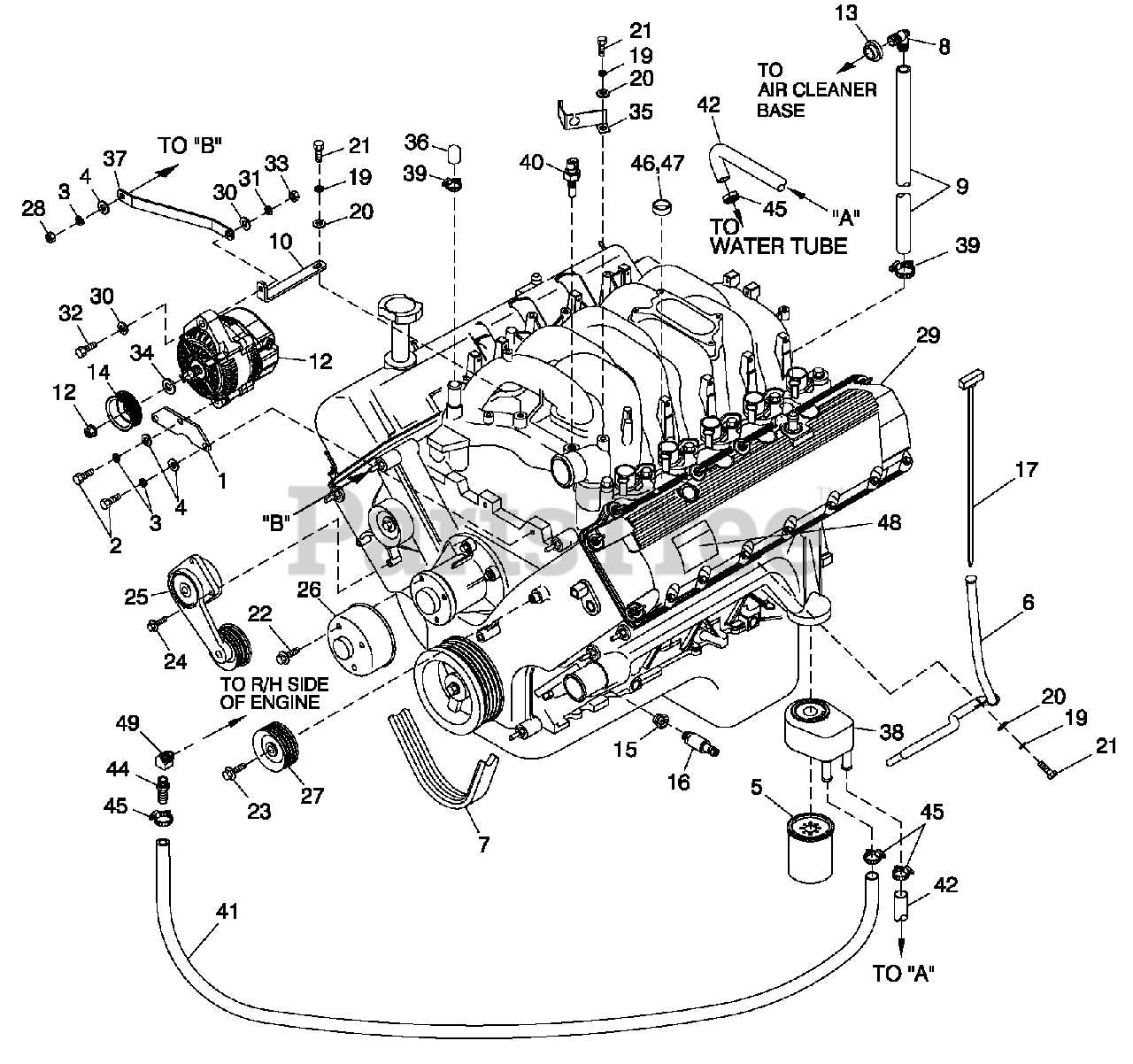 5.3 engine parts diagram