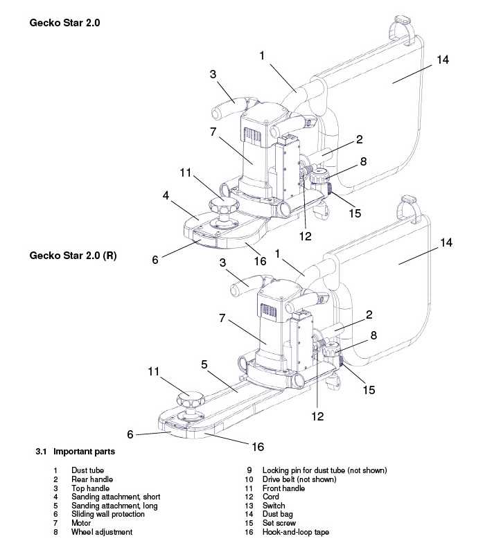 power trim edger parts diagram