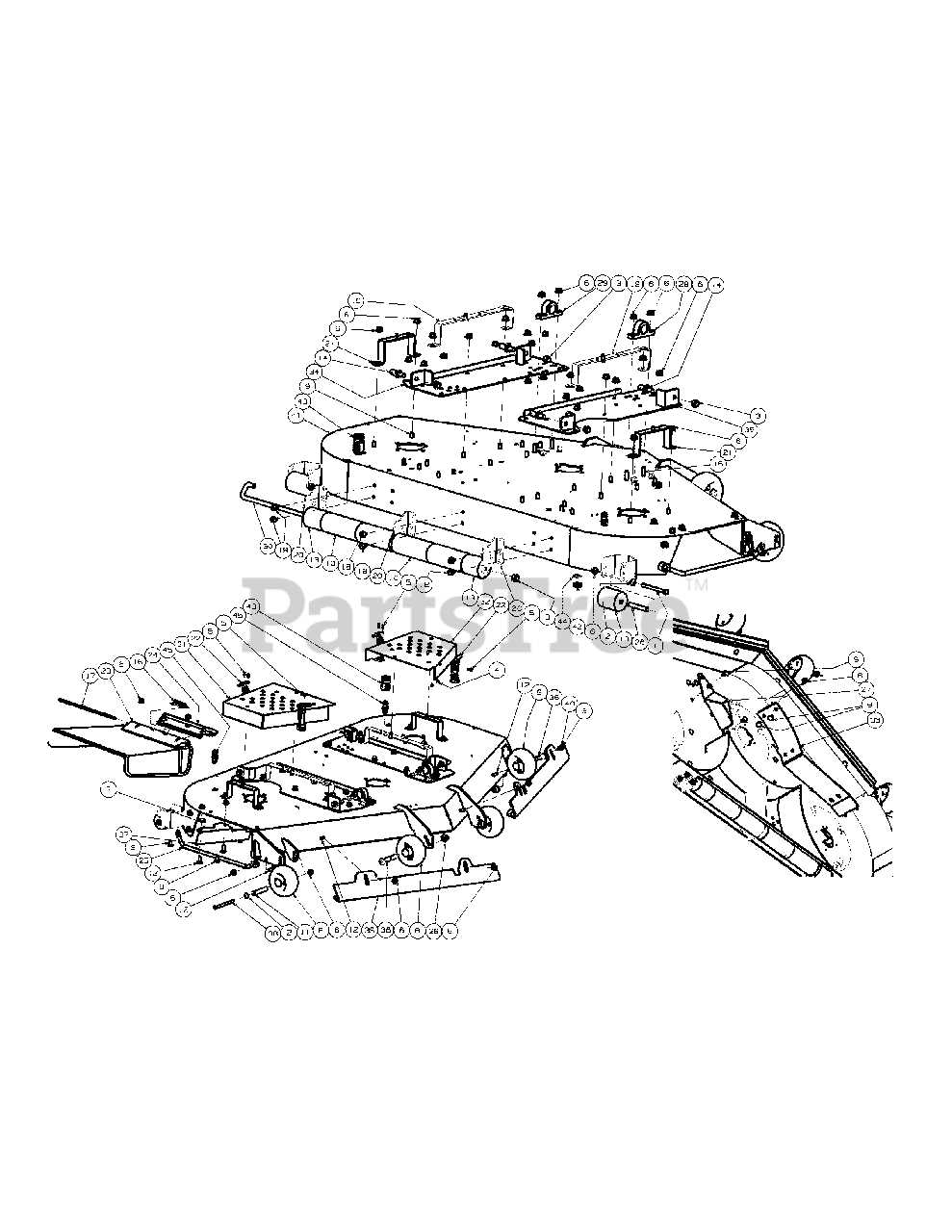 cub cadet tank m60 parts diagram