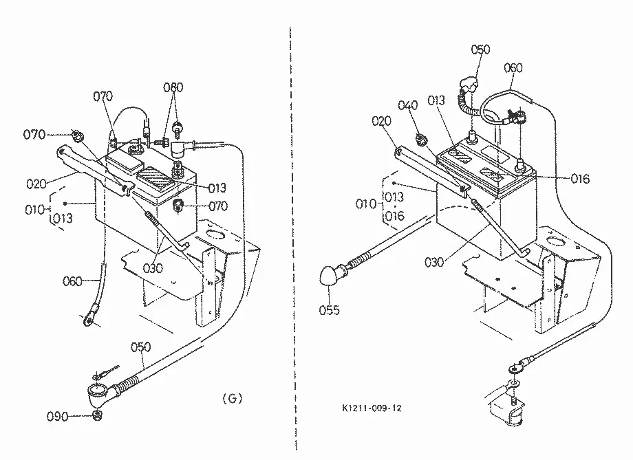 kubota tg1860 parts diagram