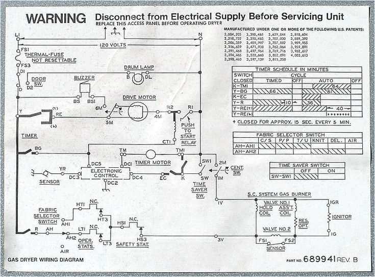 kenmore dryer 110 parts diagram