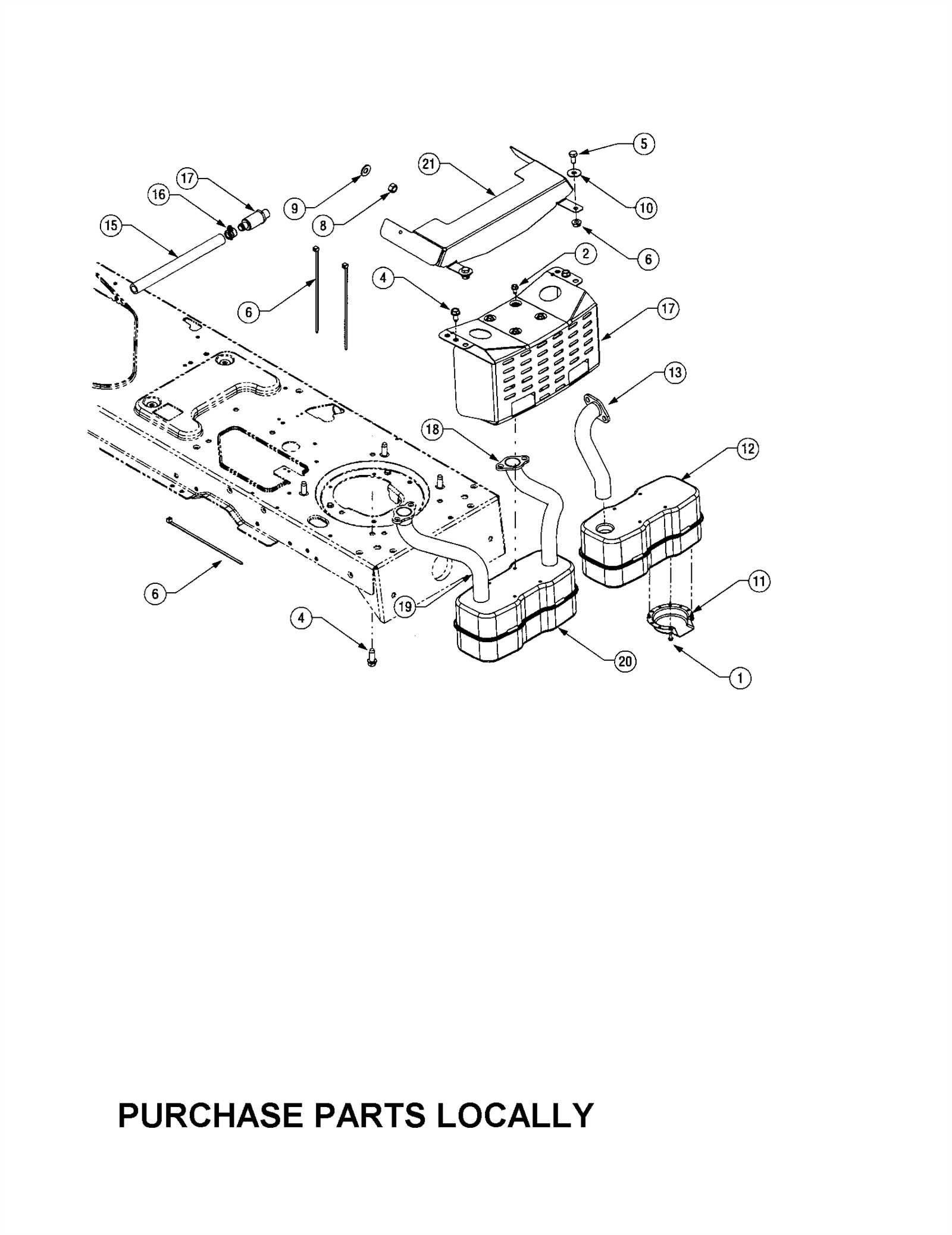 lt1045 cub cadet parts diagram