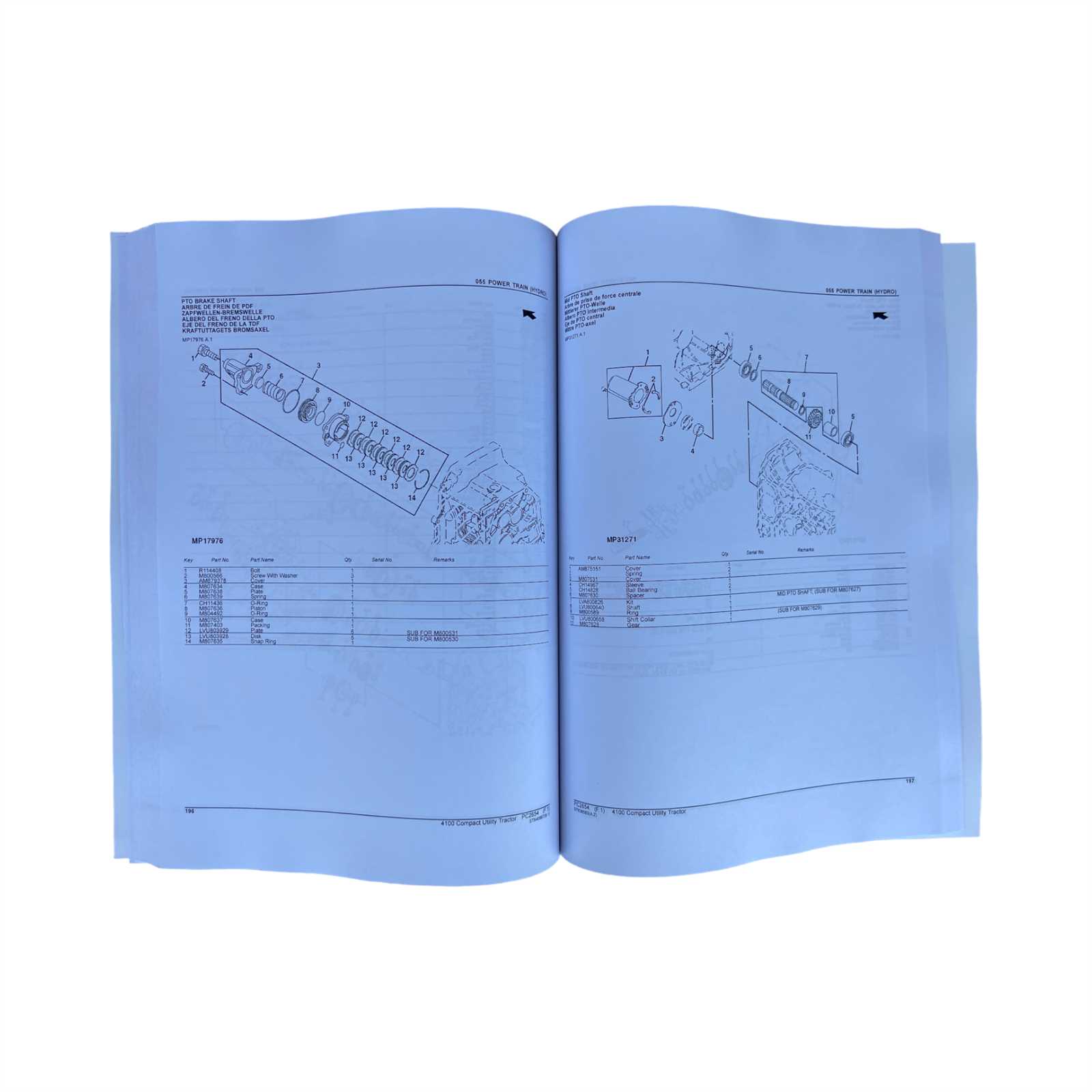 john deere 4100 parts diagram