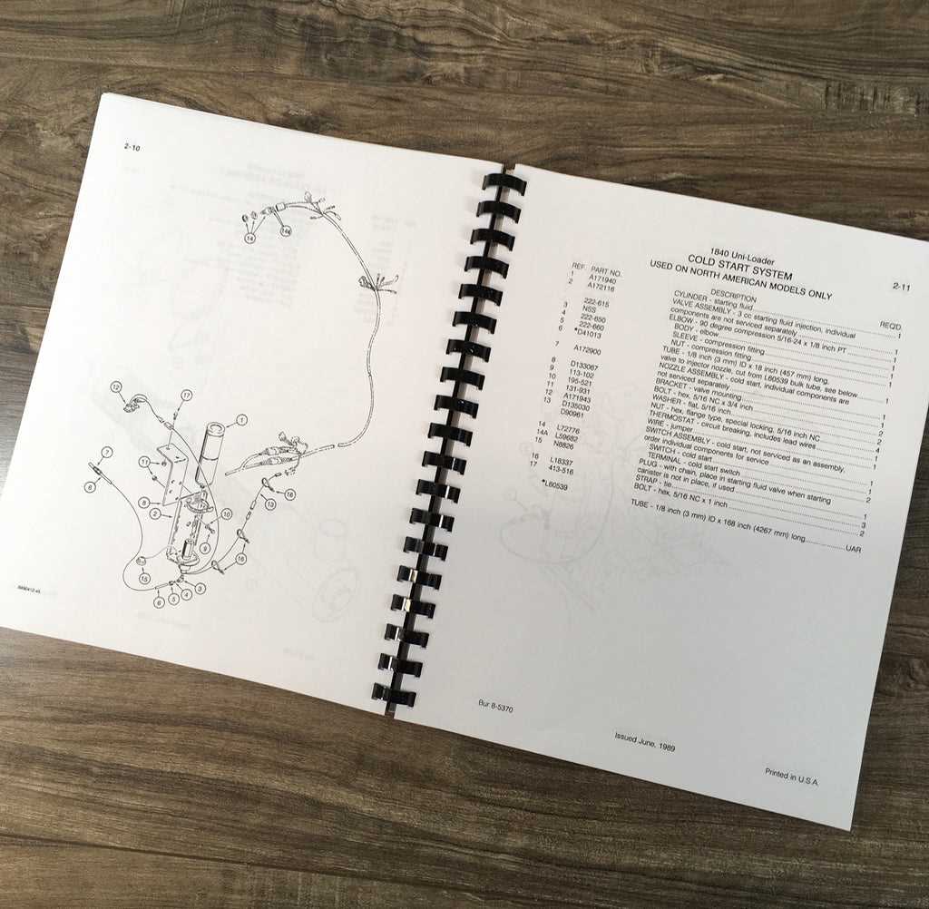 case 1840 parts diagram