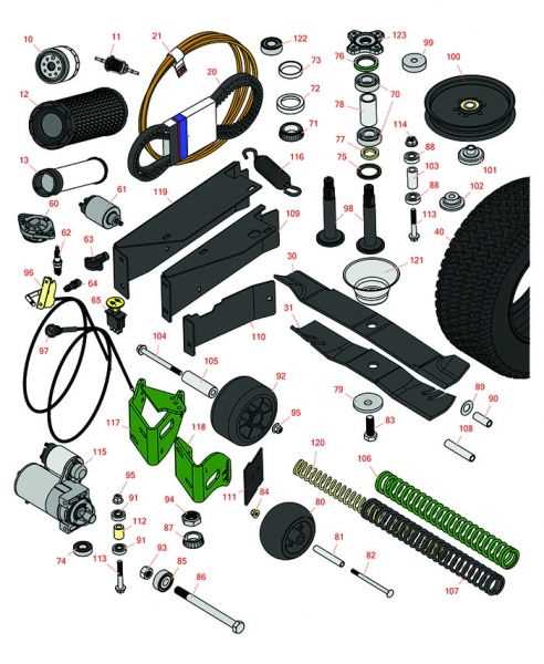 john deere 102 parts diagram