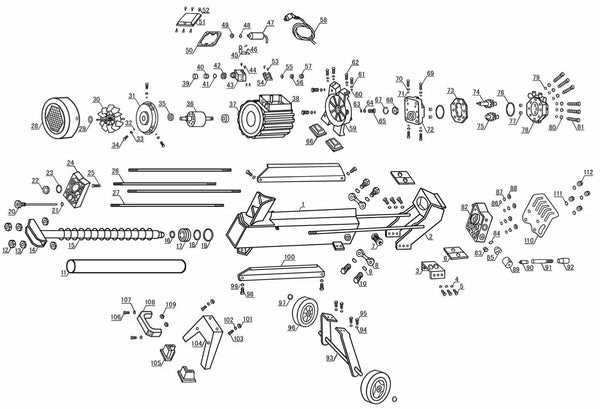 huskee log splitter parts diagram