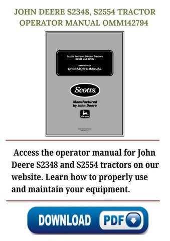 scotts s2554 parts diagram