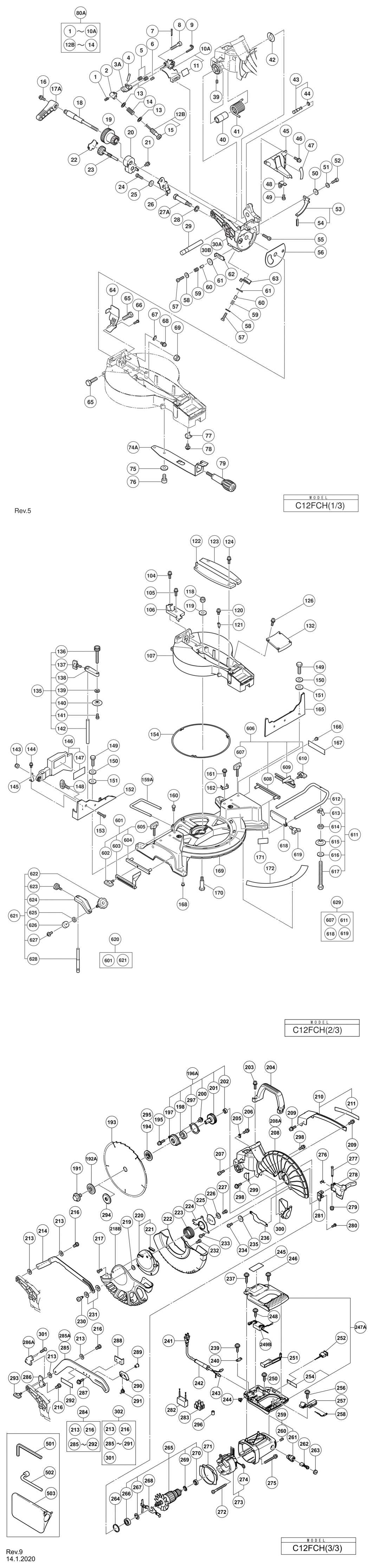 savage a22 parts diagram