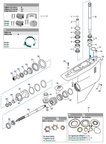 mercruiser alpha one gen 2 parts diagram