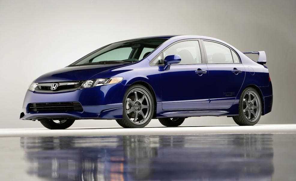 diagram honda civic body parts name