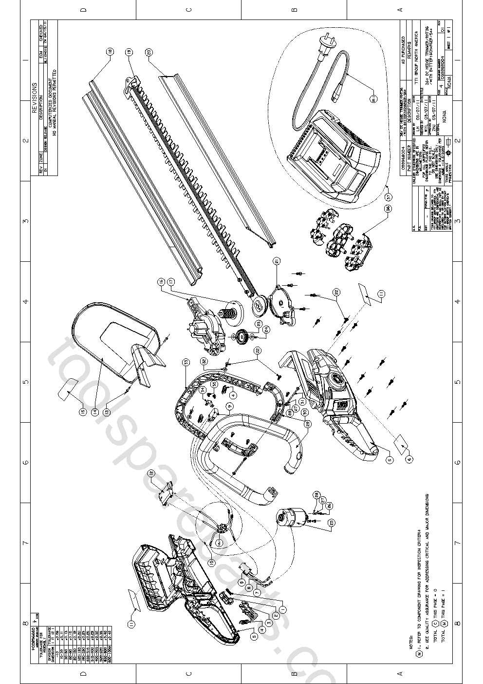 ryobi trimmer parts diagram