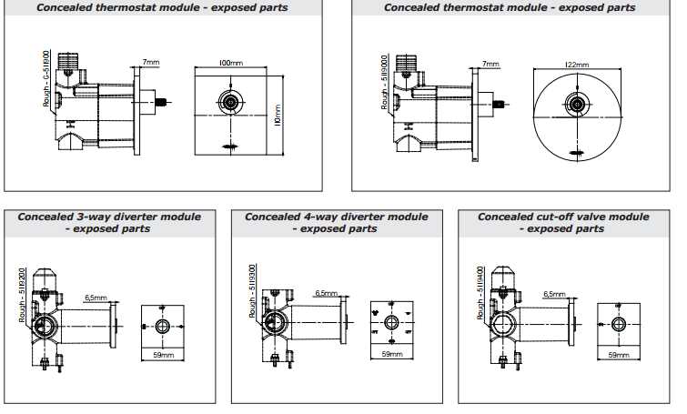 rv shower faucet parts diagram