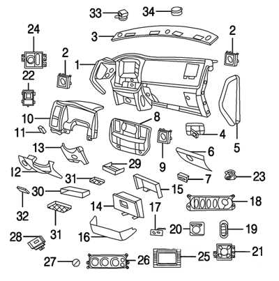 truck interior silverado interior parts diagram