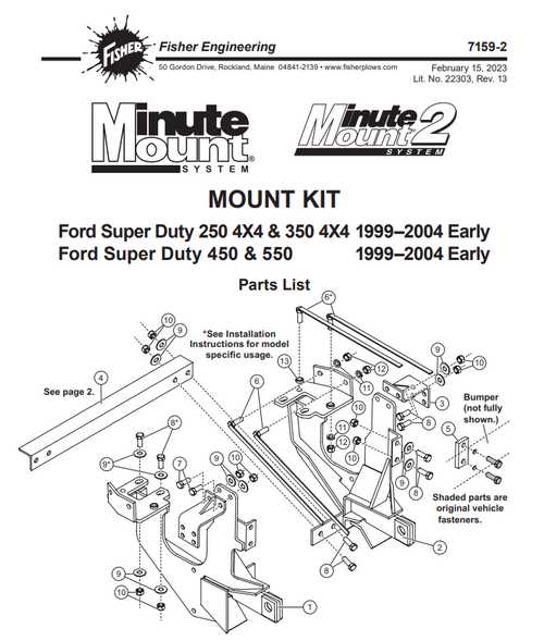 fisher plow parts diagram