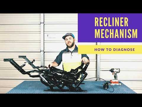 recliner mechanism recliner parts diagram