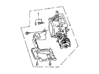 throttle body parts diagram