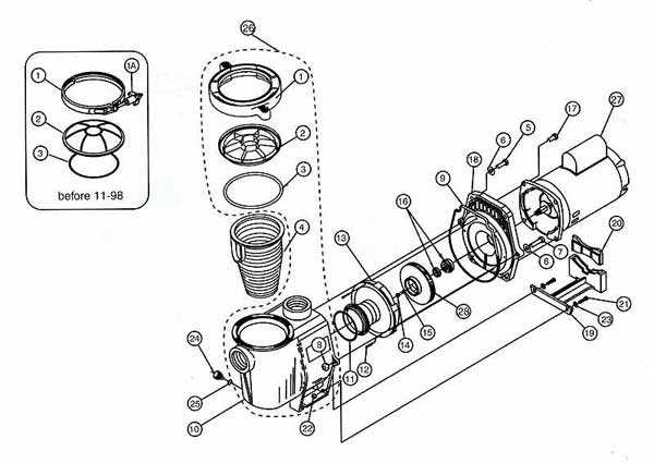 pool parts diagram