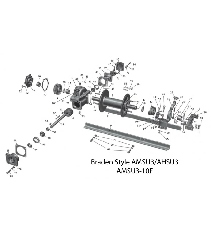 winch parts diagram