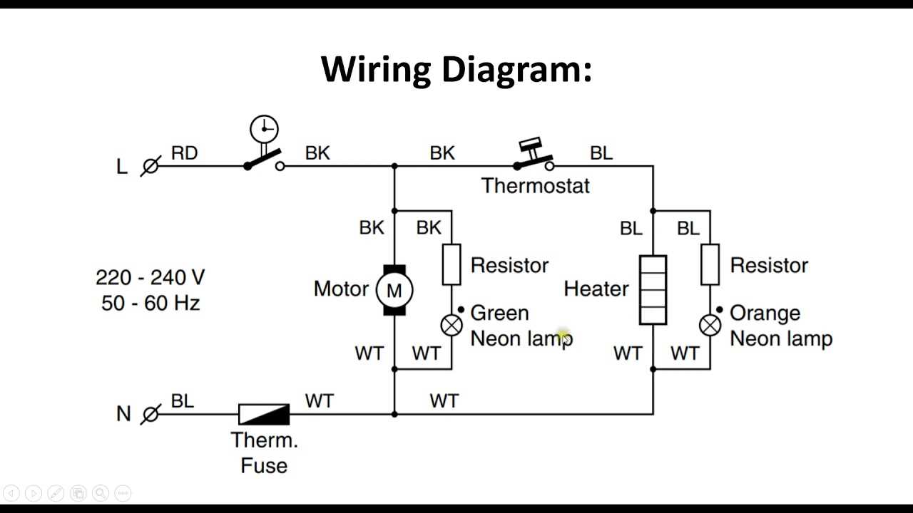 air fryer parts diagram