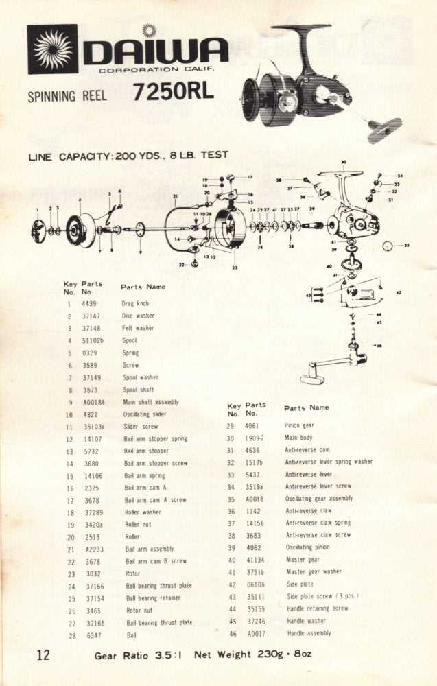 mitchell 300 parts diagram