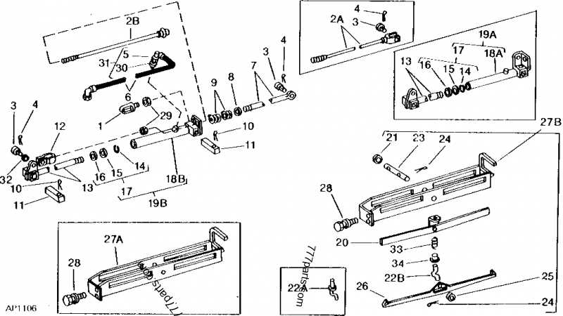 john deere 7000 4 row planter parts diagram