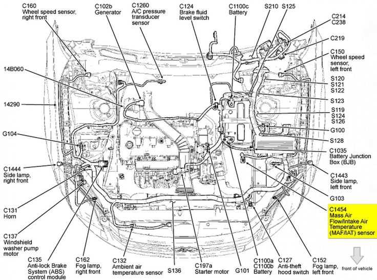 ford focus parts diagram