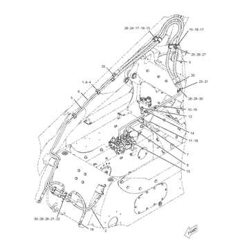 cat 247b parts diagram